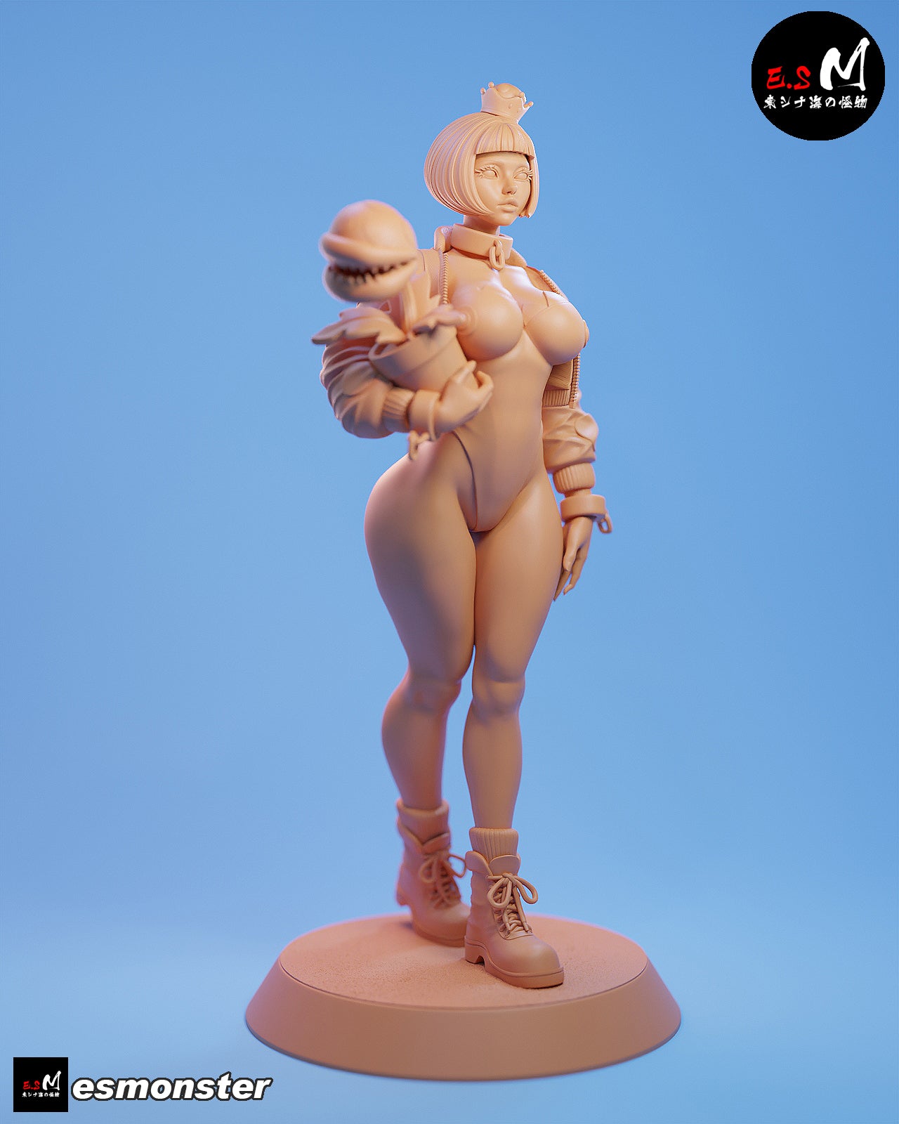 Chompette Statue