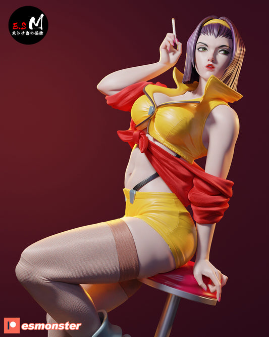 Faye Cowboy Bebop Statue