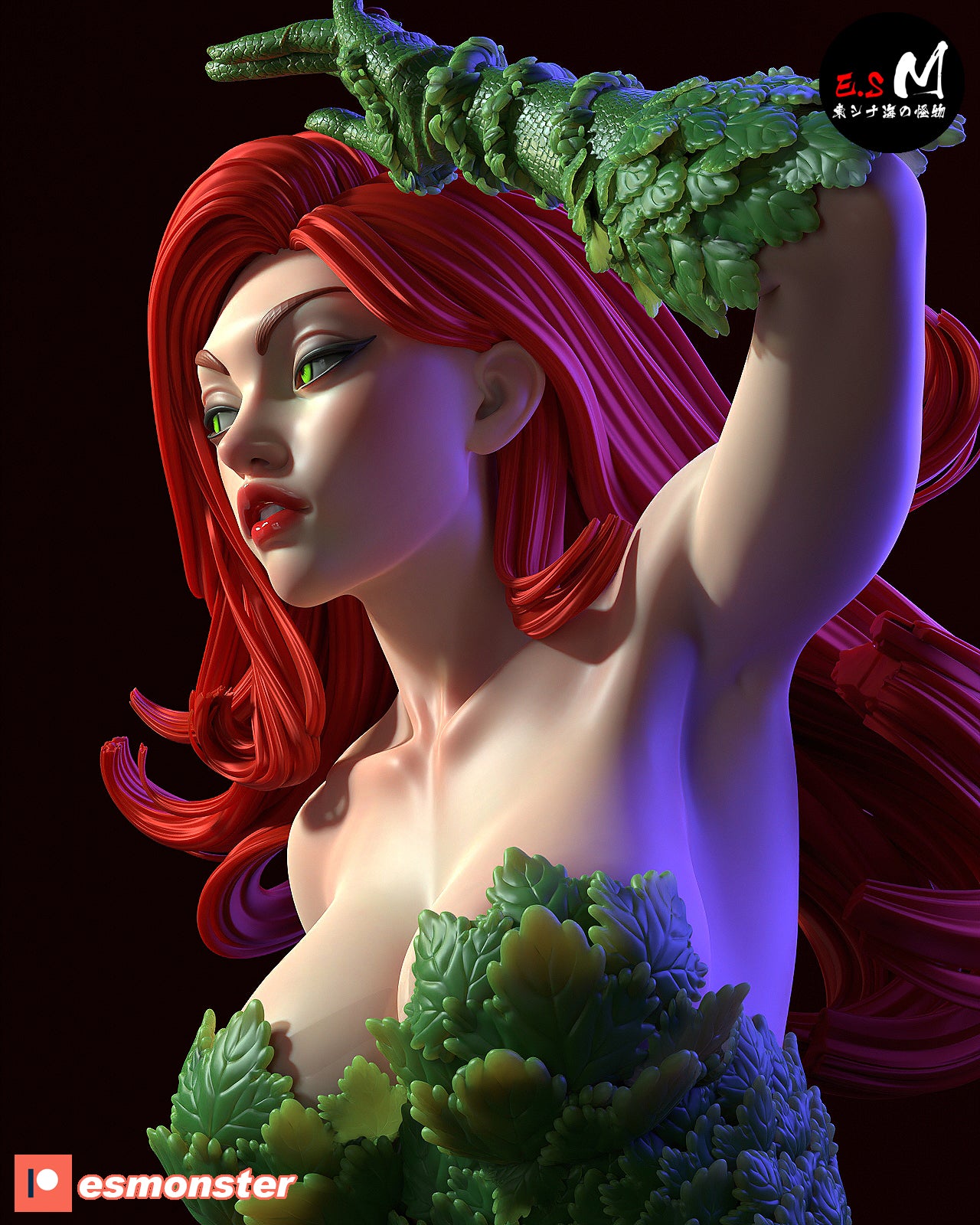 Poison Ivy Statue
