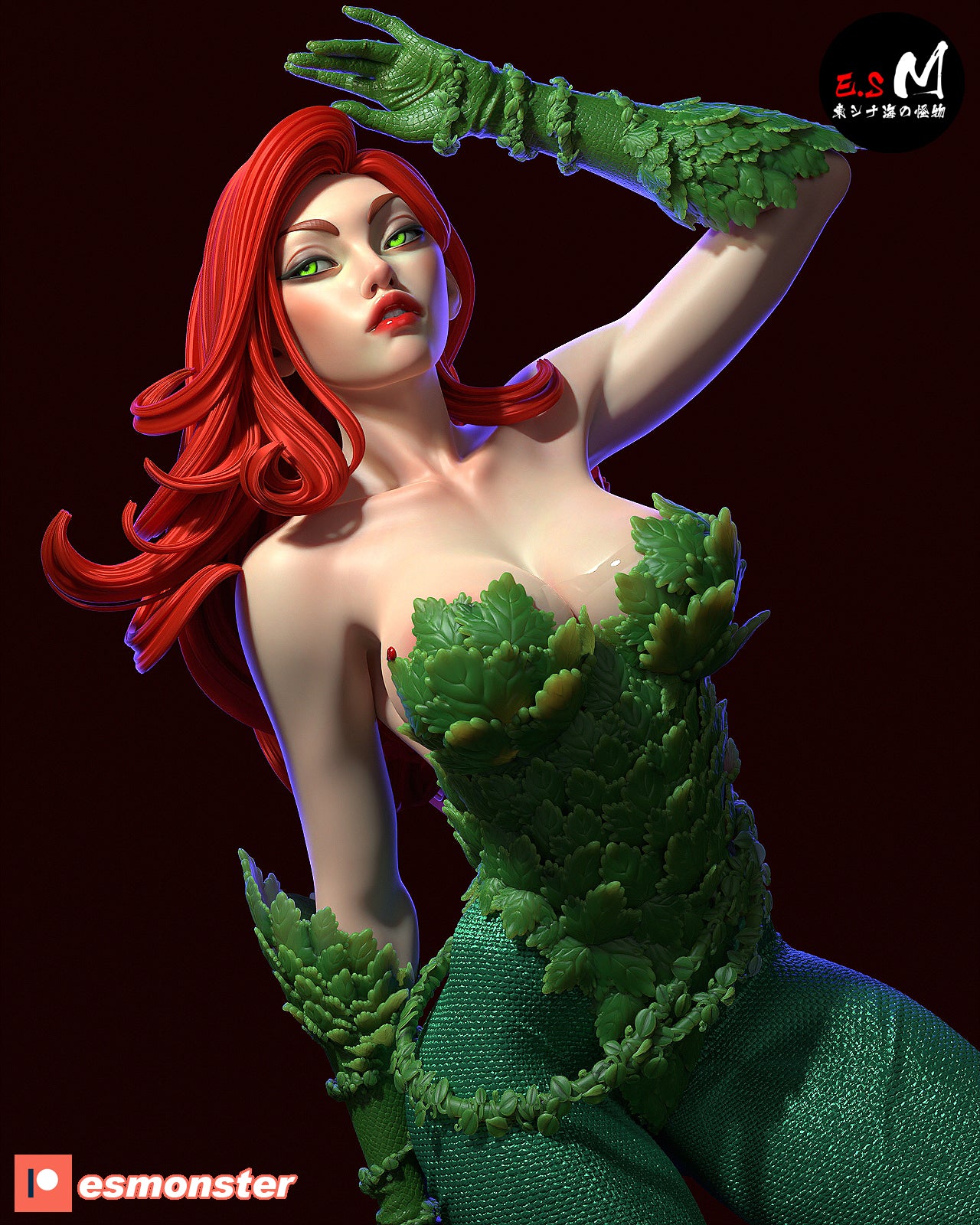 Poison Ivy Statue
