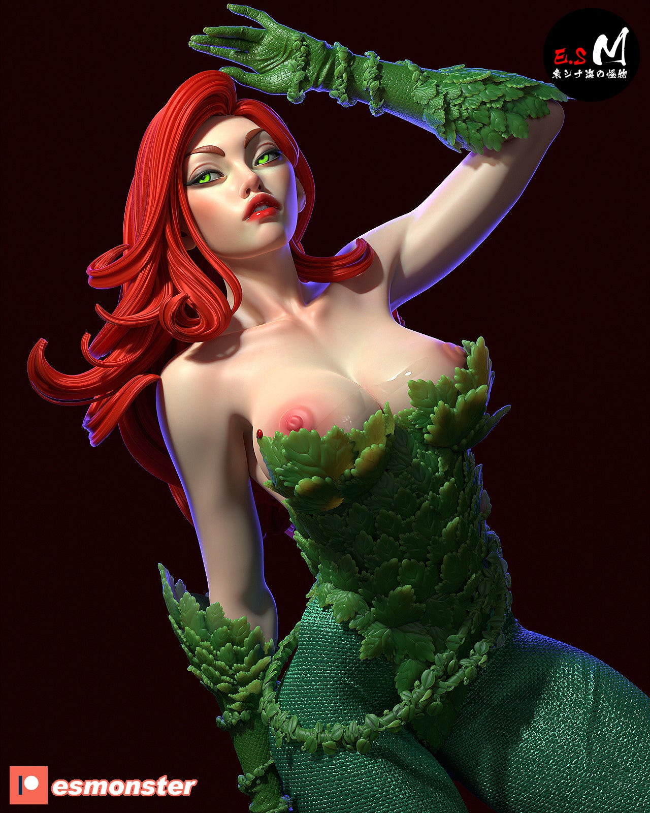 Poison Ivy Statue