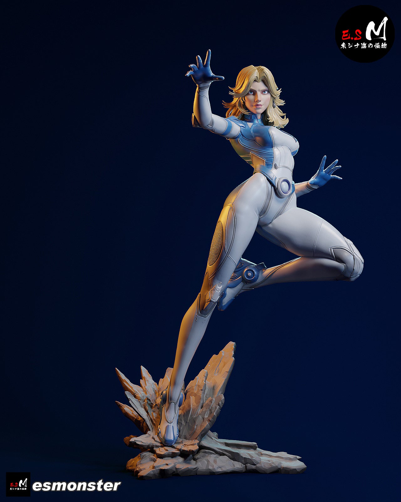 Invisible Woman (Pose 1) Statue