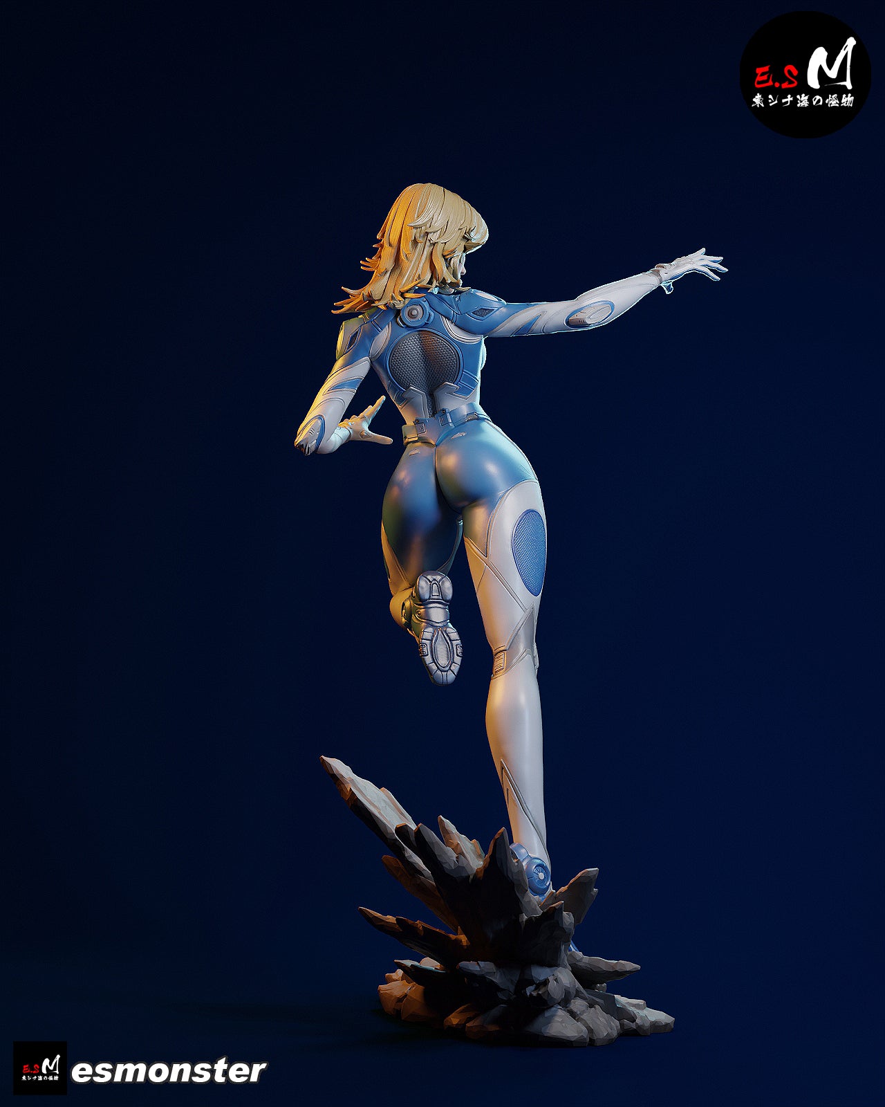 Invisible Woman (Pose 1) Statue
