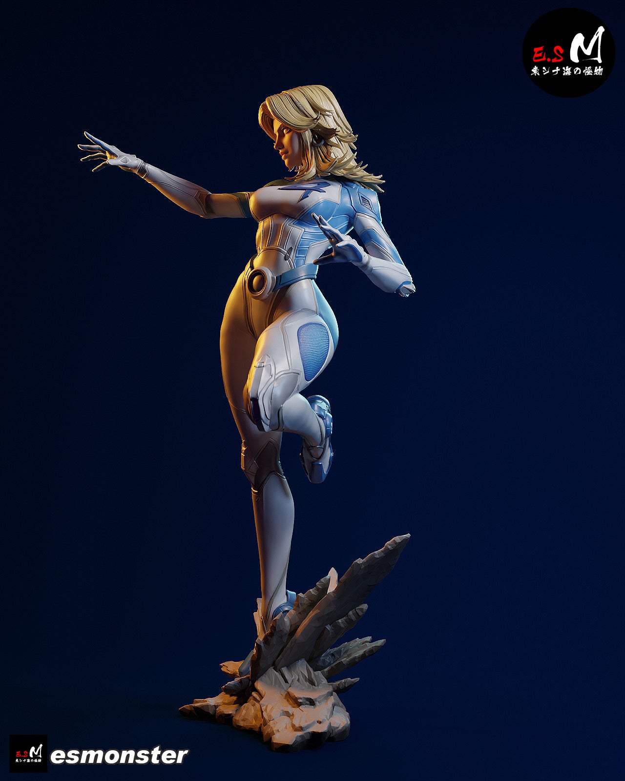 Invisible Woman (Pose 1) Statue