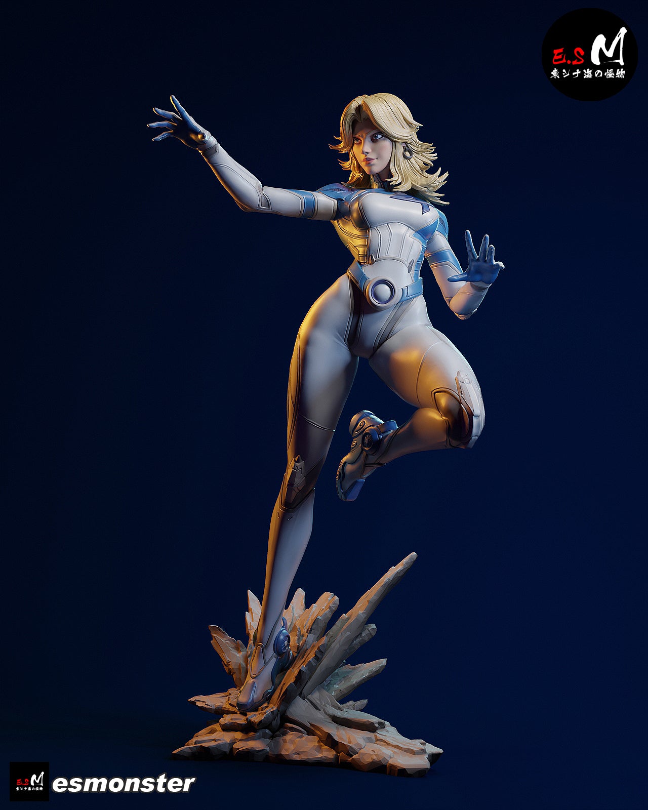 Invisible Woman (Pose 1) Statue