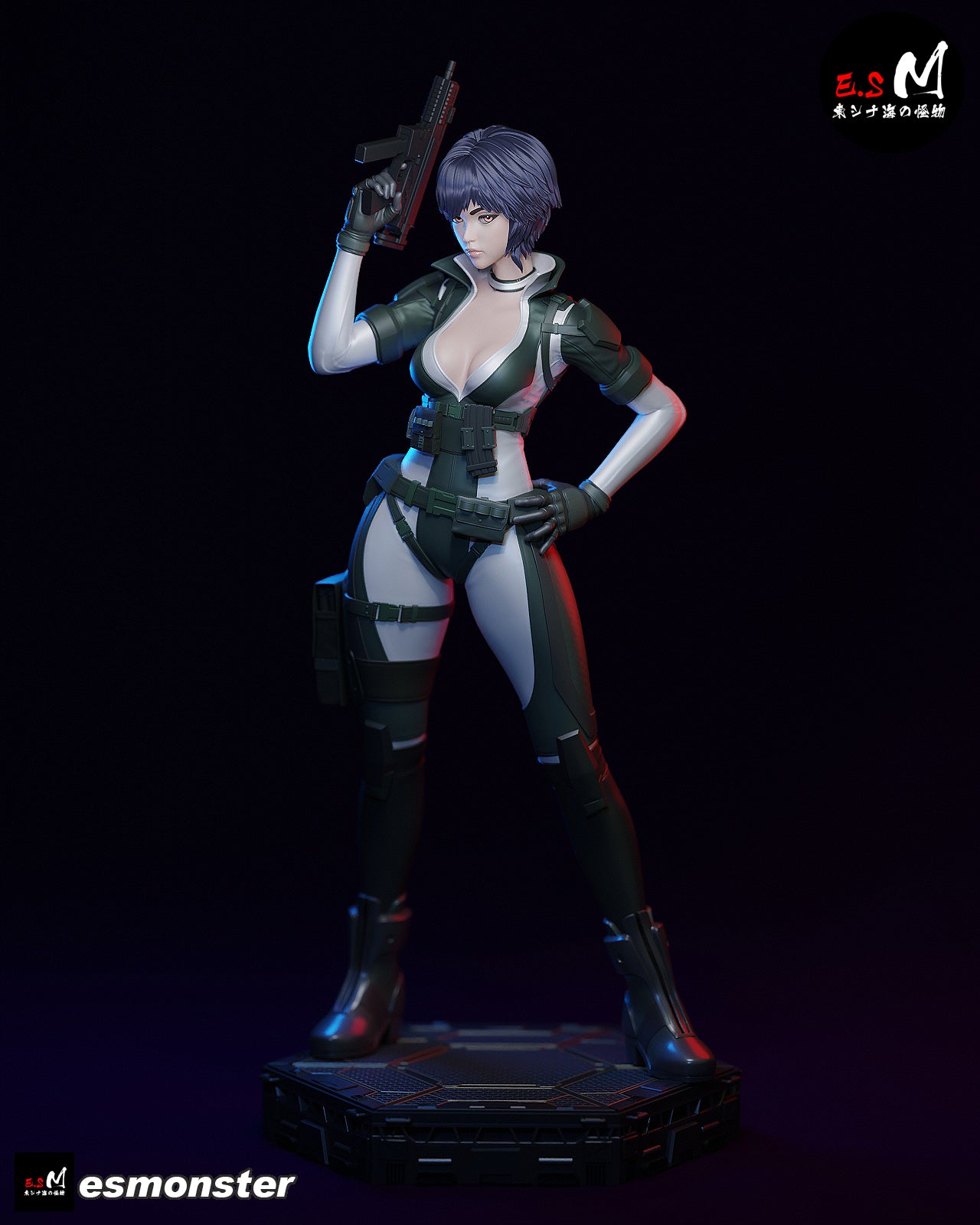 Motoko Kusanagi Statue