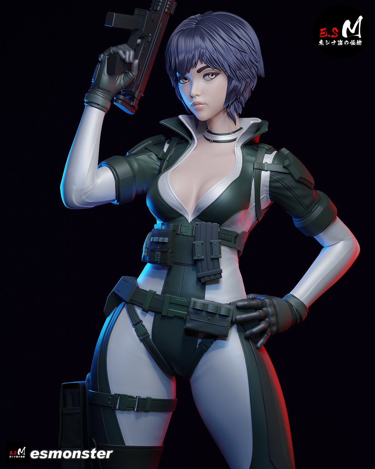 Motoko Kusanagi Statue