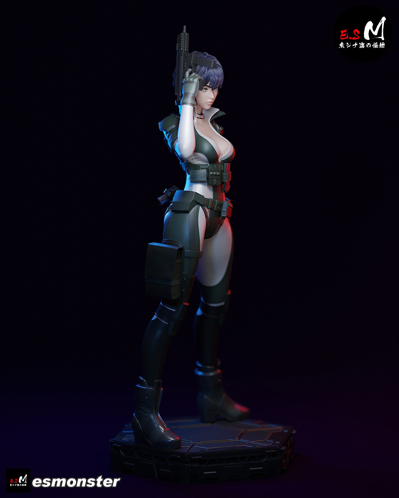 Motoko Kusanagi Statue