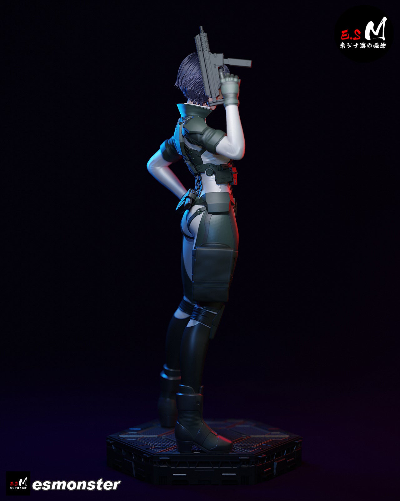 Motoko Kusanagi Statue