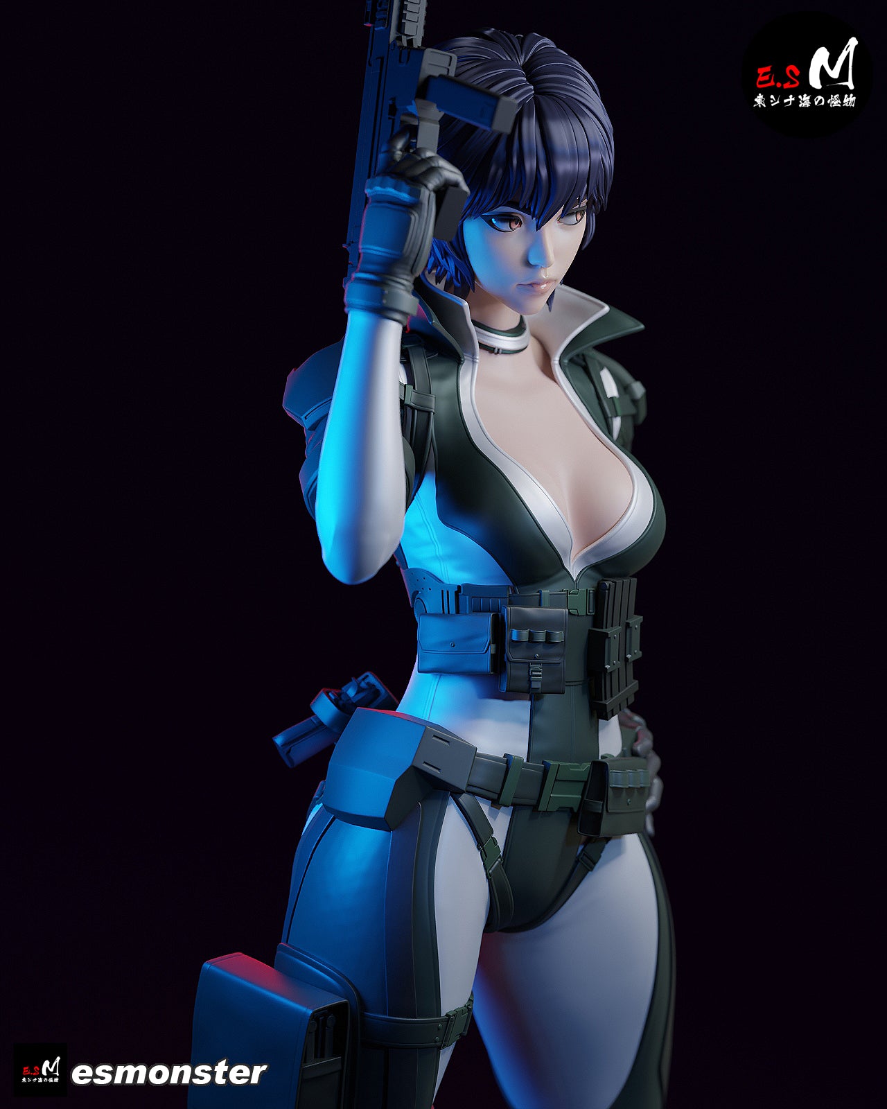 Motoko Kusanagi Statue