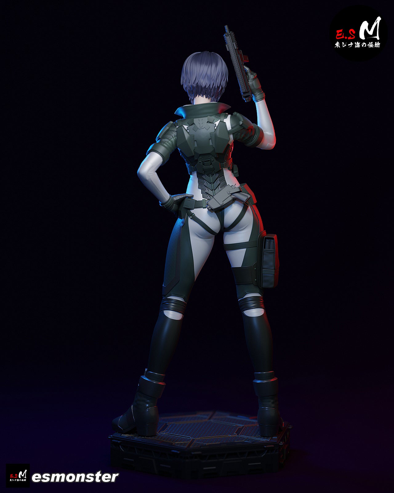 Motoko Kusanagi Statue