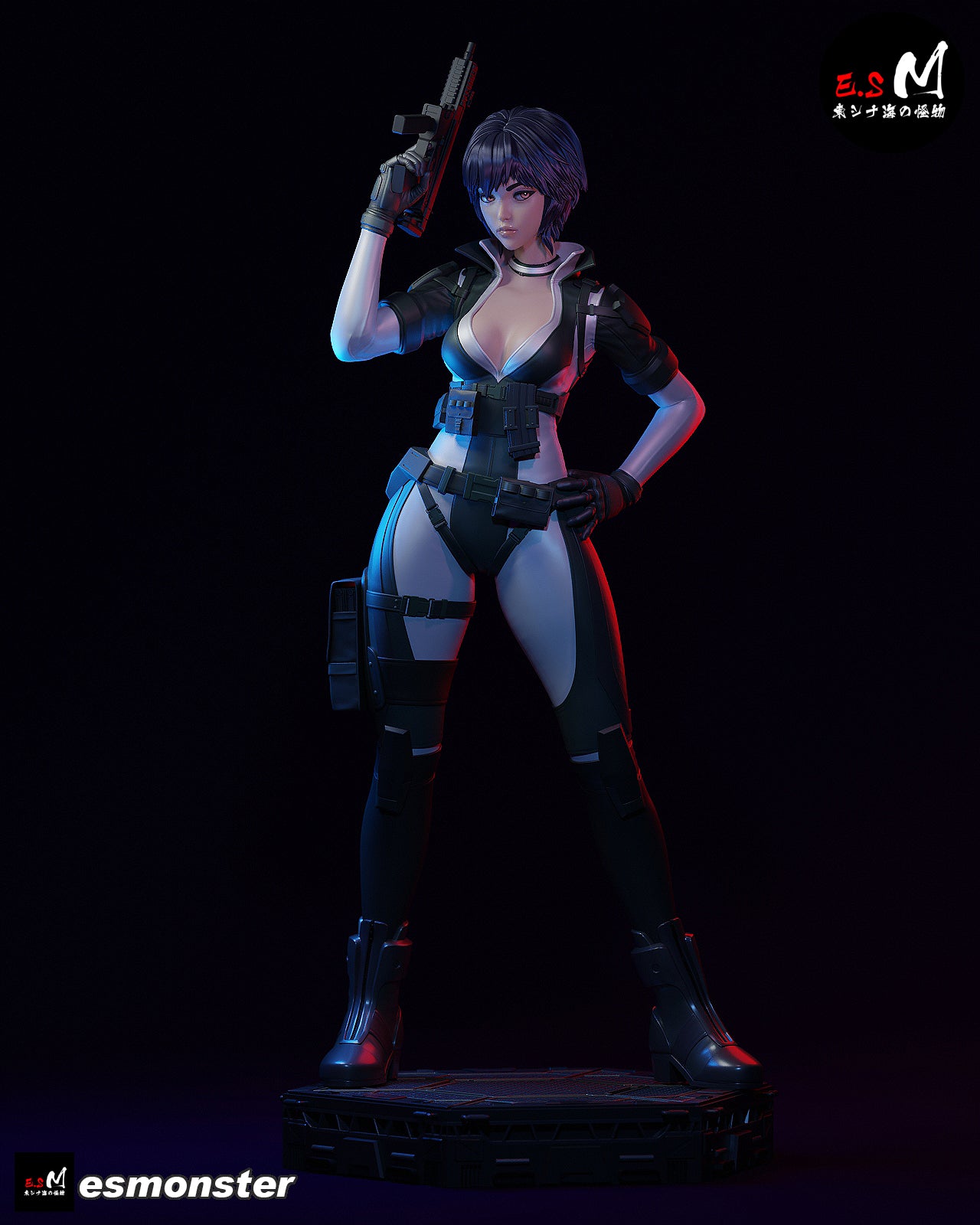 Motoko Kusanagi Statue