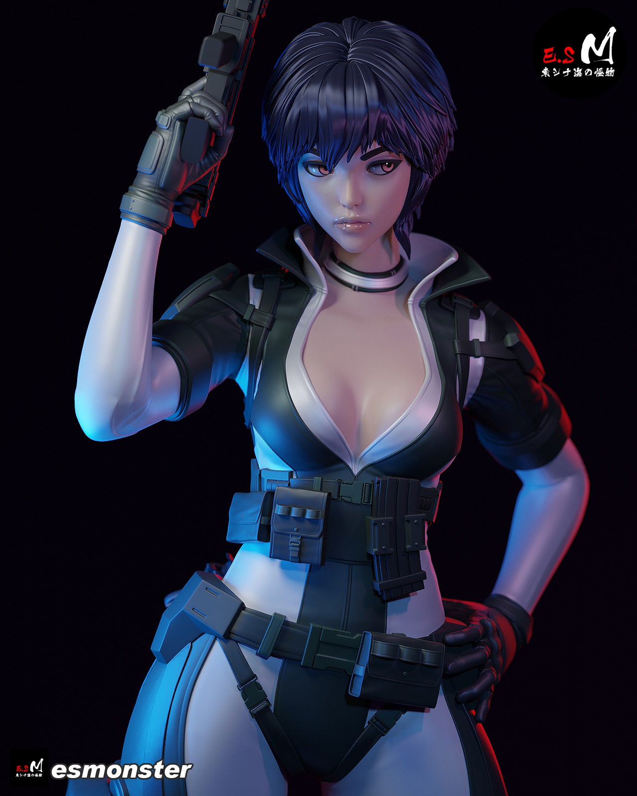 Motoko Kusanagi Statue