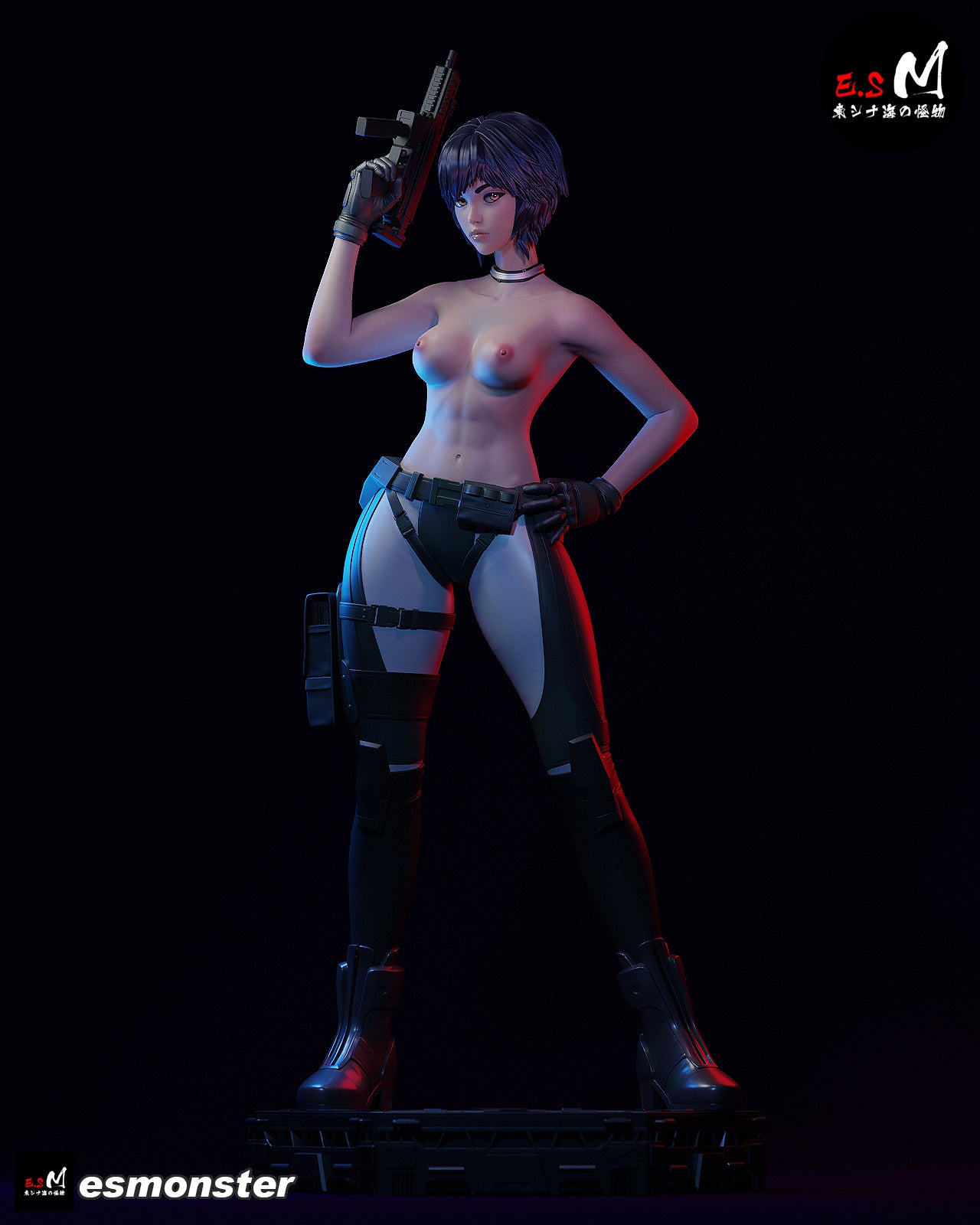 Motoko Kusanagi Statue