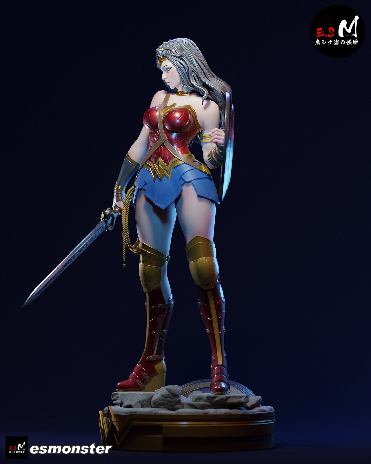 Wonder Woman Statue