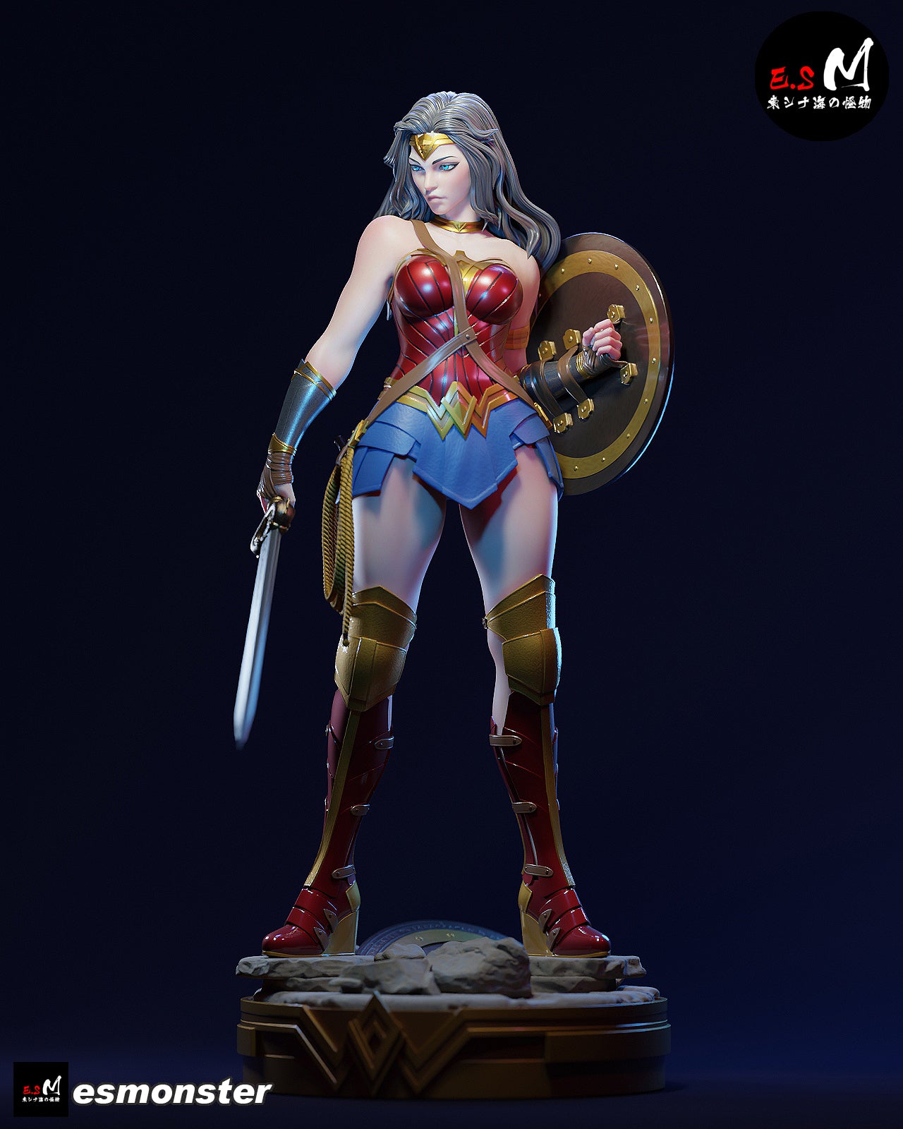Wonder Woman Statue