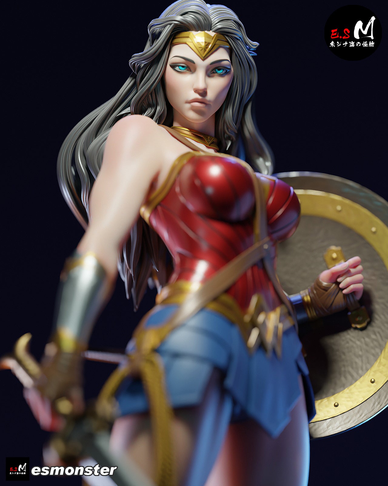 Wonder Woman Statue
