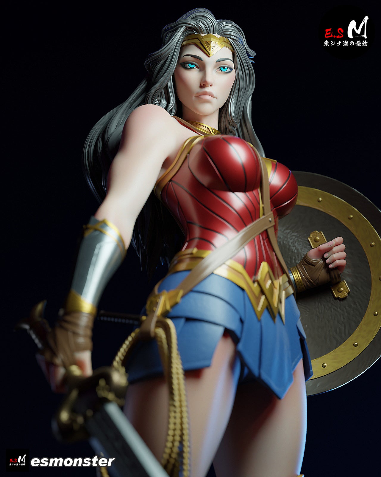 Wonder Woman Statue