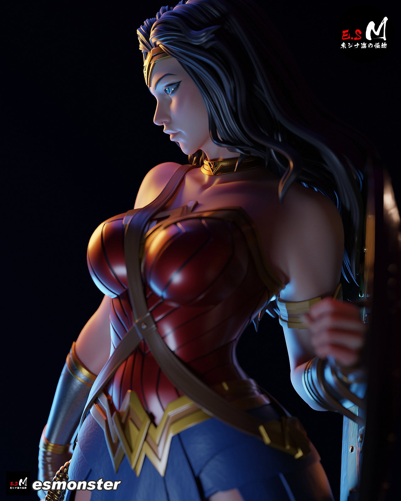 Wonder Woman Statue