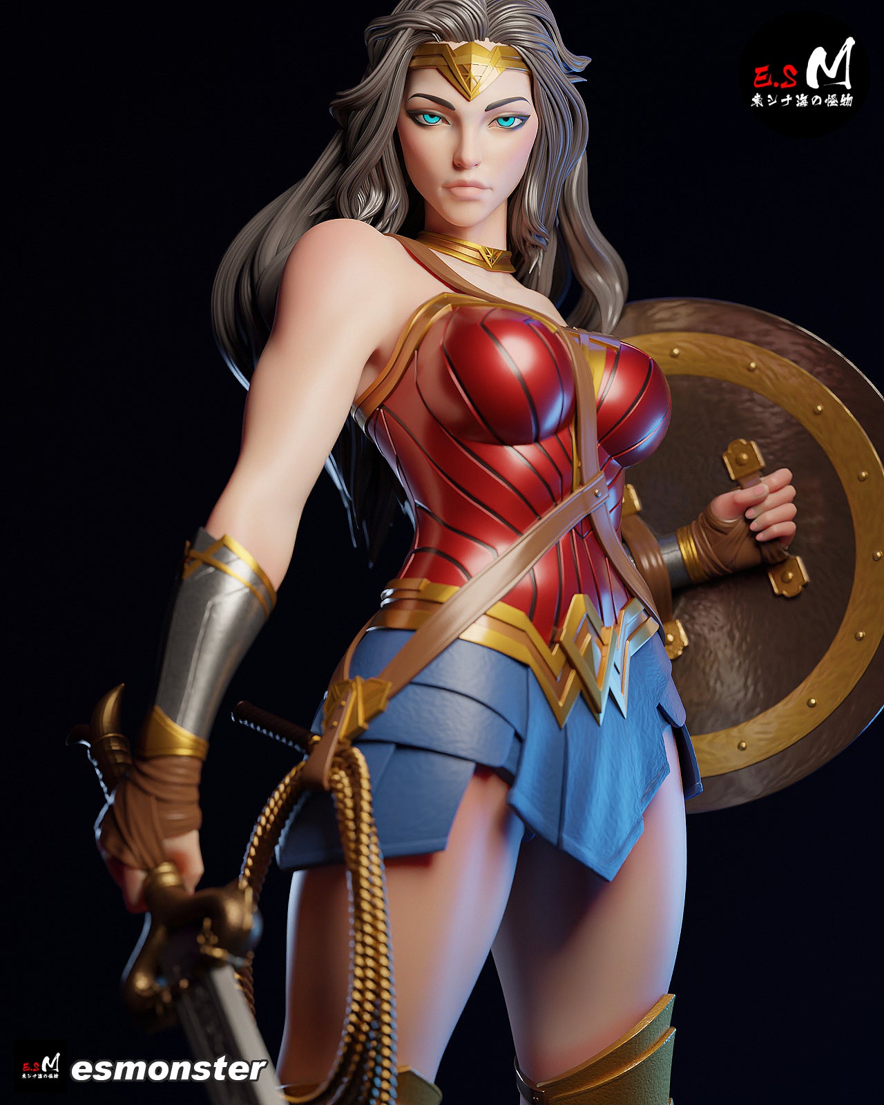 Wonder Woman Statue