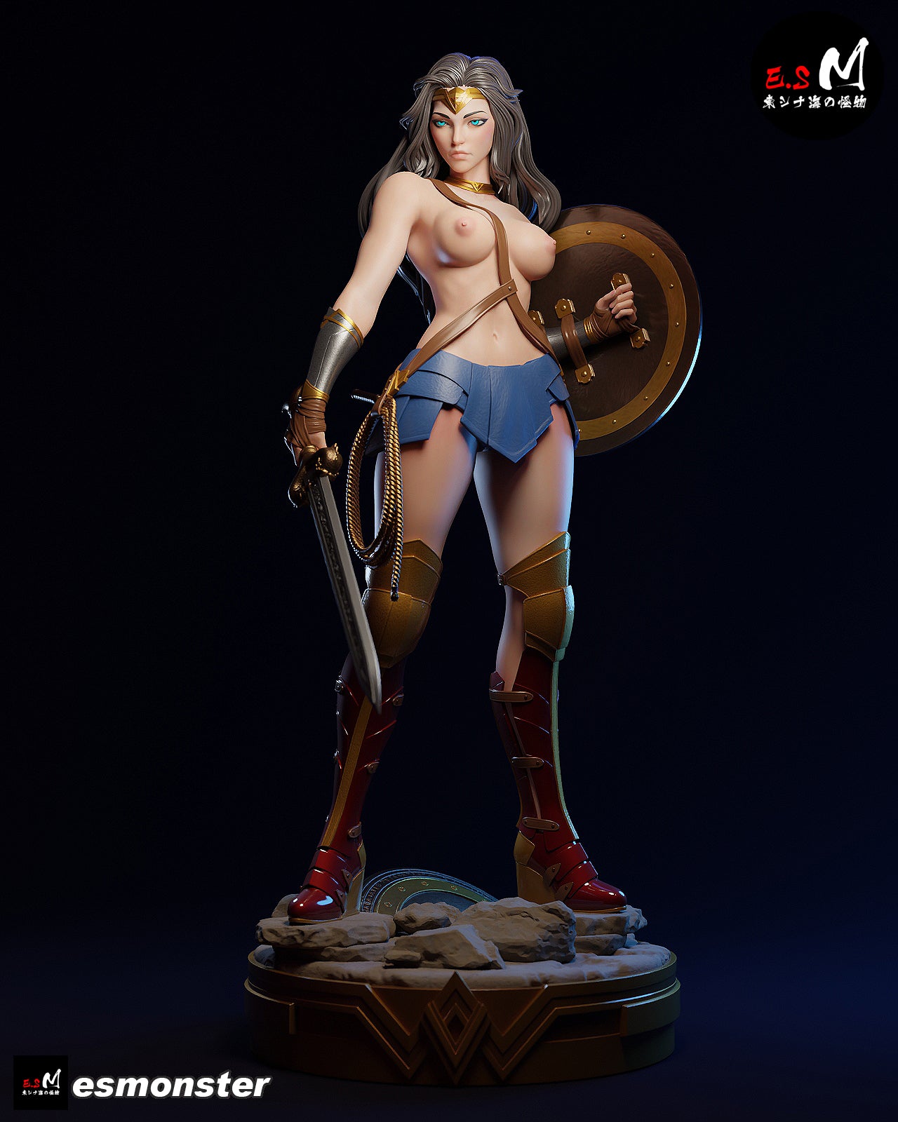 Wonder Woman Statue