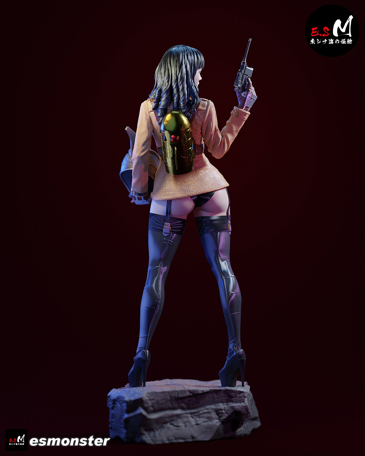 Rocketeer Statue