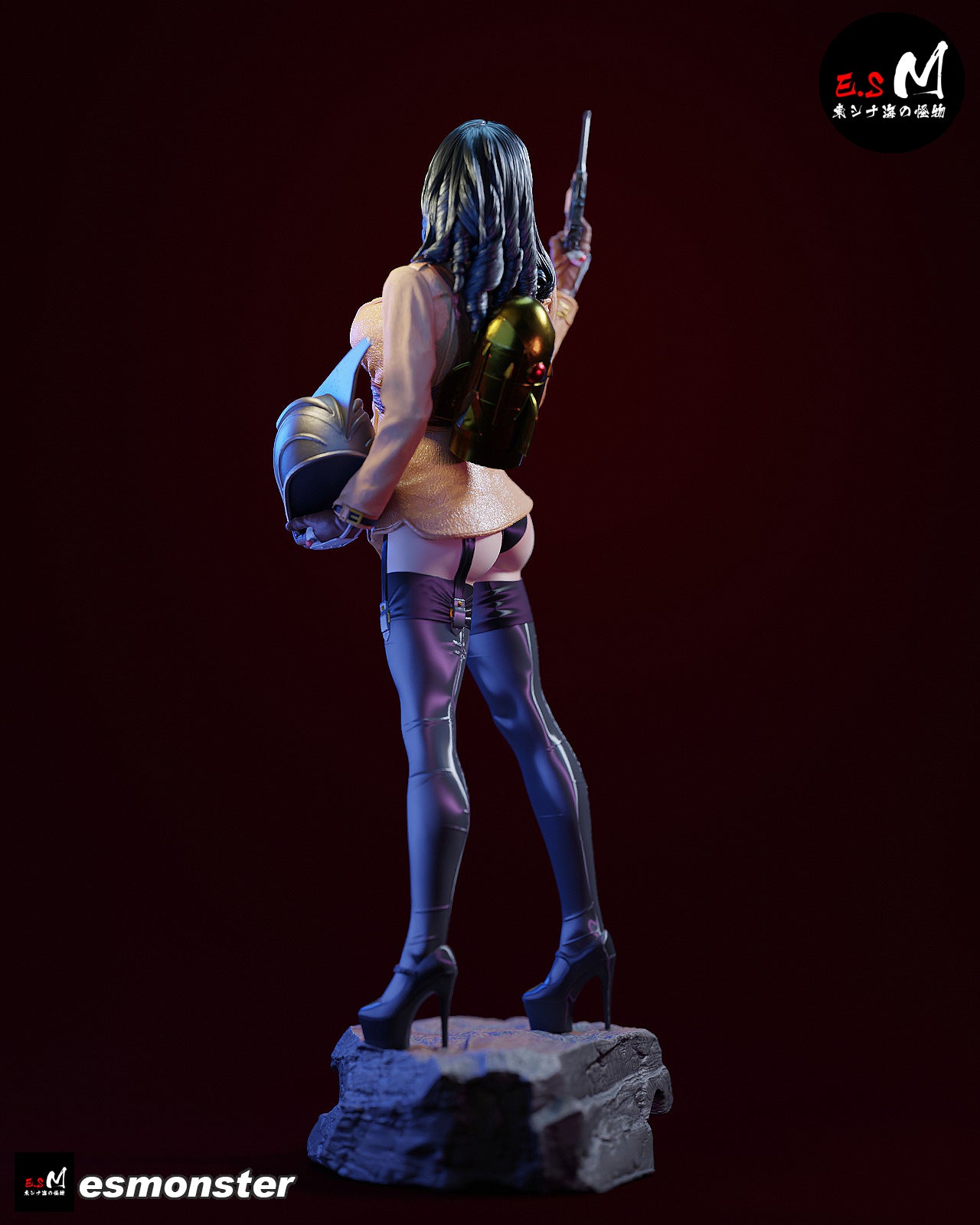 Rocketeer Statue