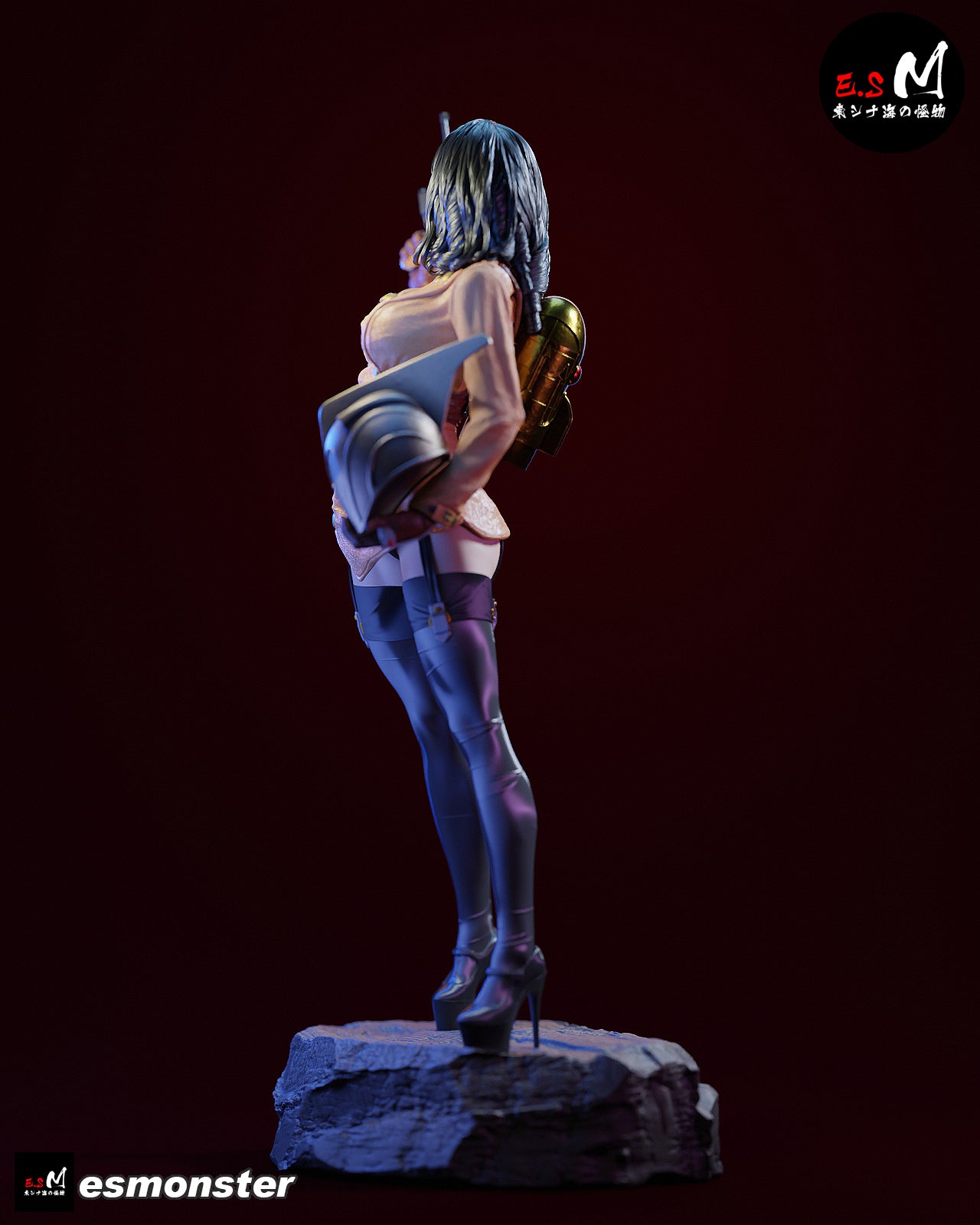 Rocketeer Statue
