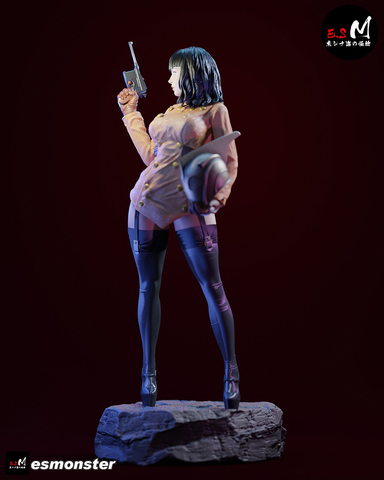 Rocketeer Statue