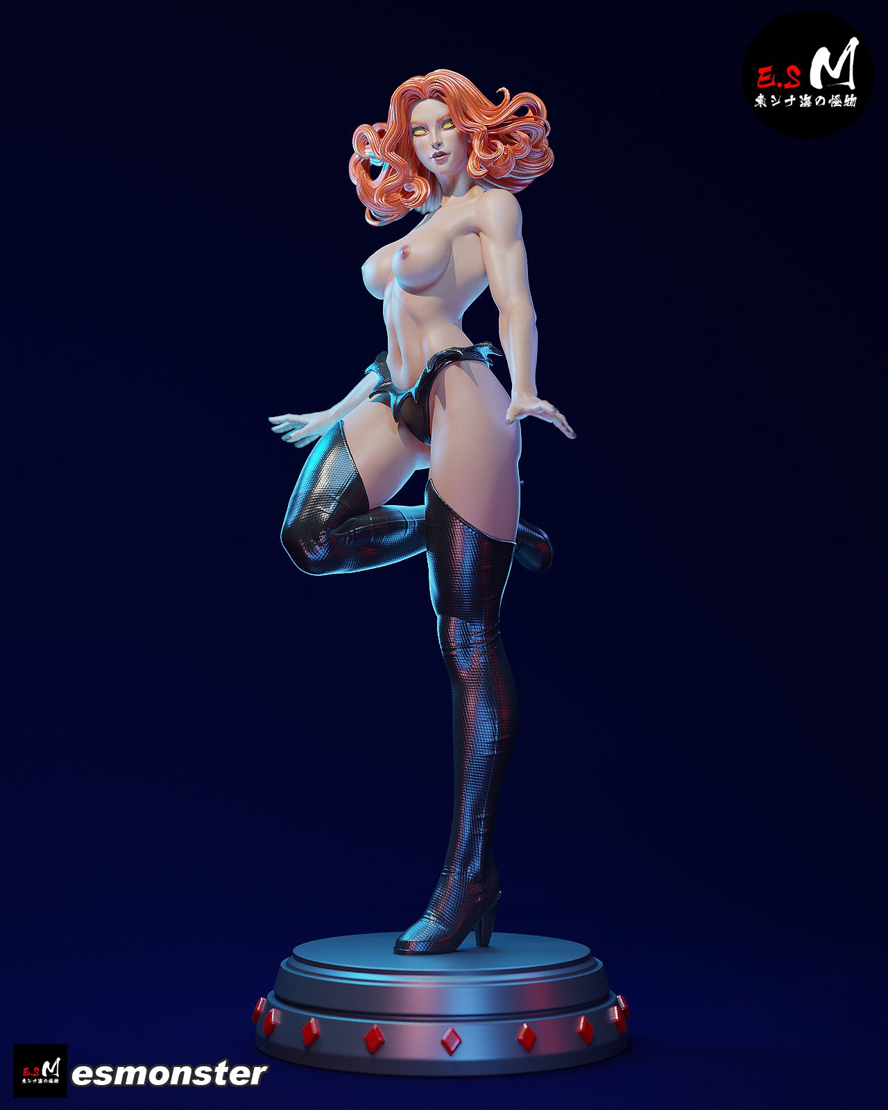 Red Queen Statue