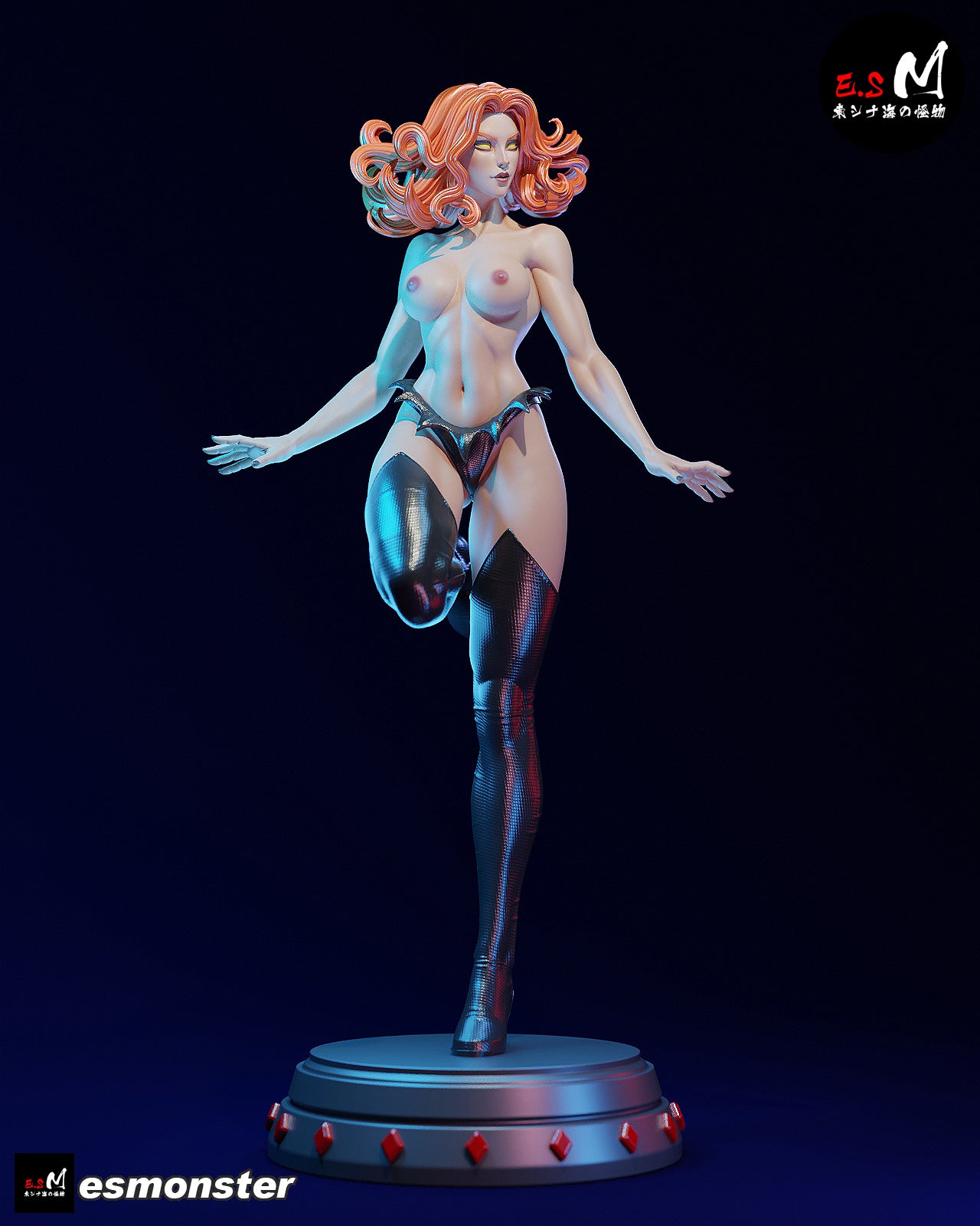 Red Queen Statue