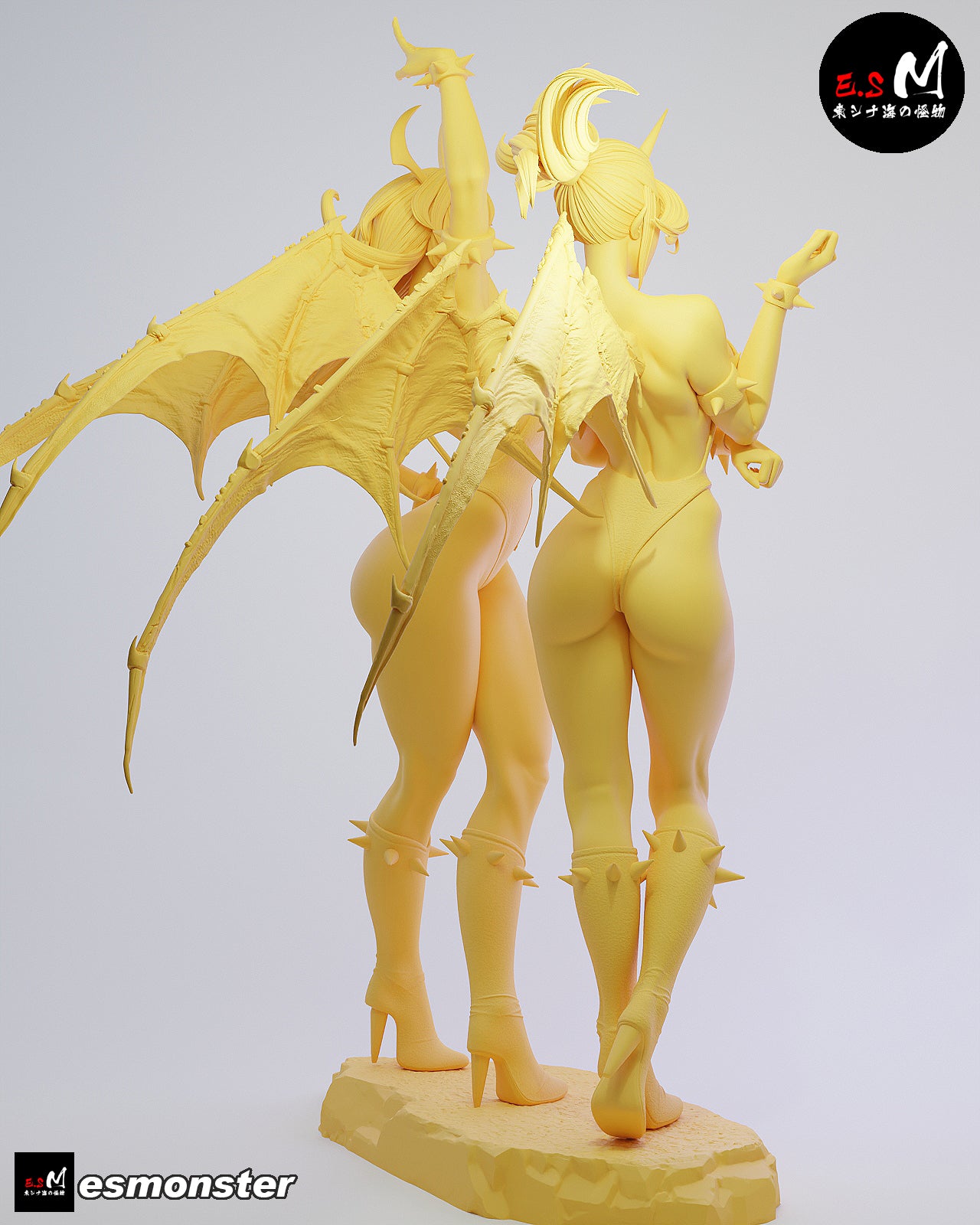 Scanty & Kneesocks Statue