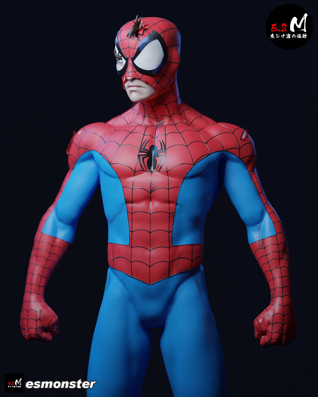 Spidey Statue