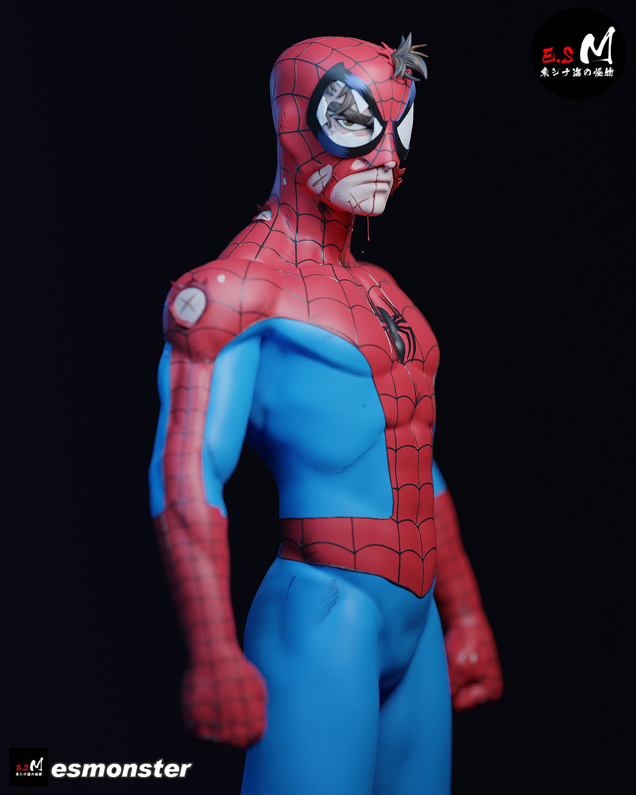 Spidey Statue