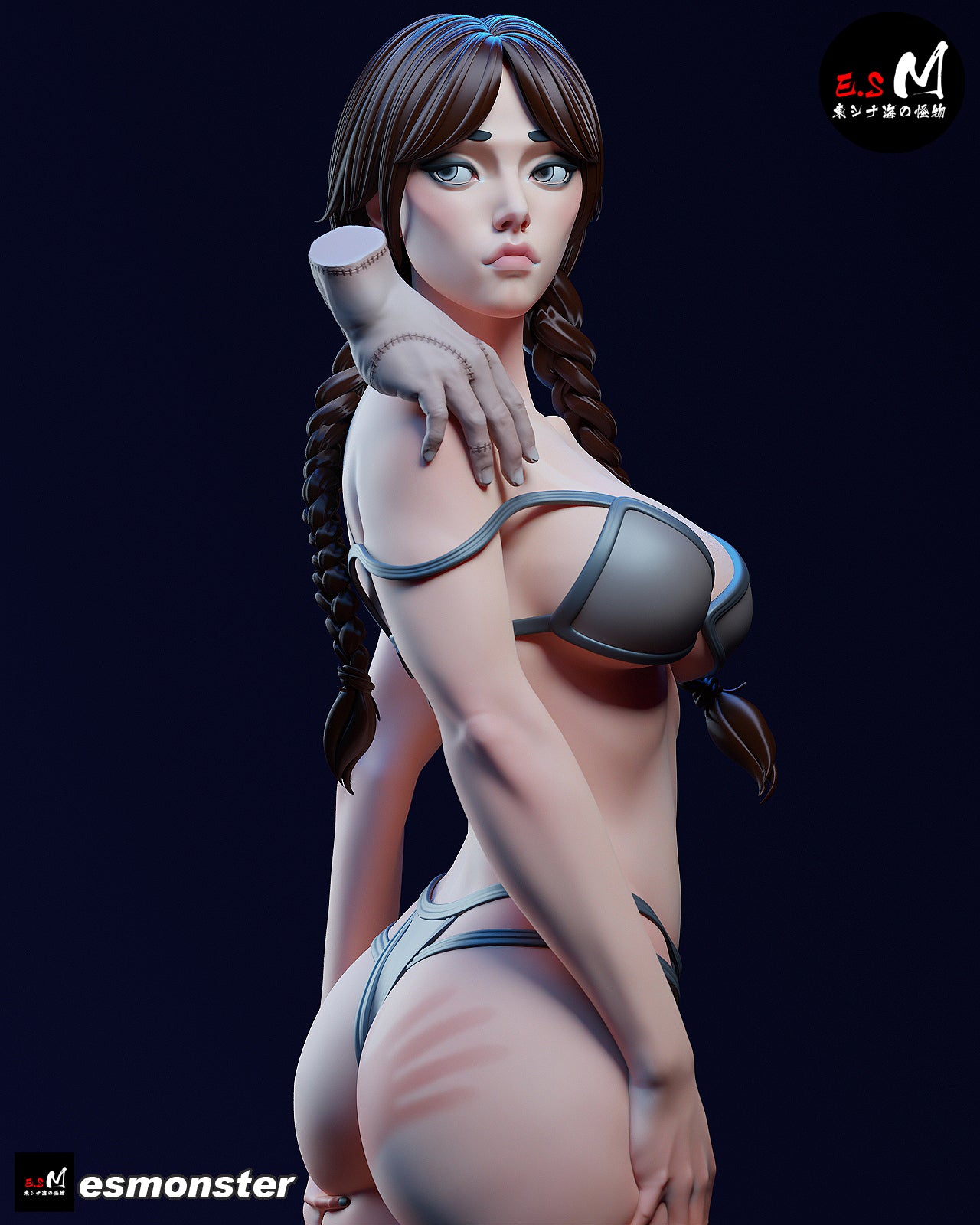 Wednesday Statue