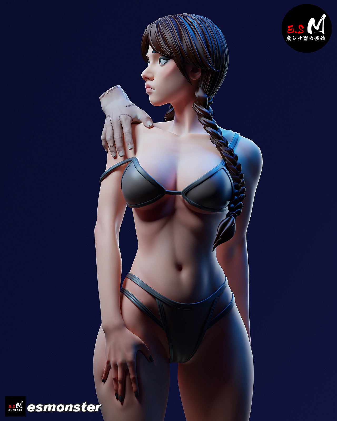 Wednesday Statue