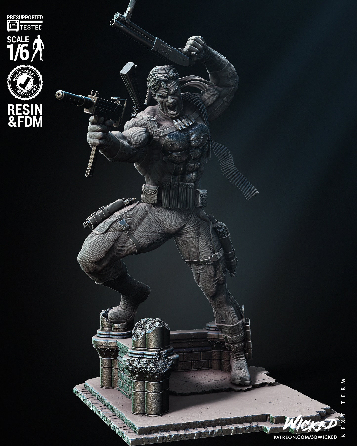 Marvel Punisher 2024 Statue