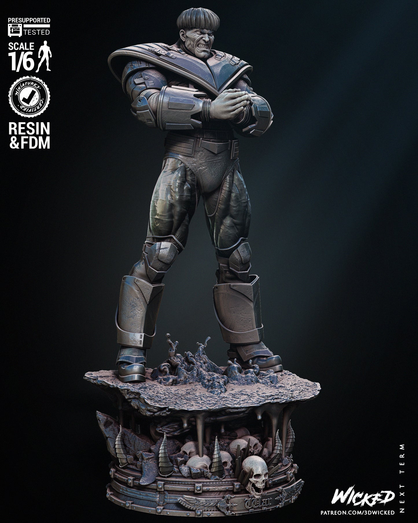 Marvel War Statue