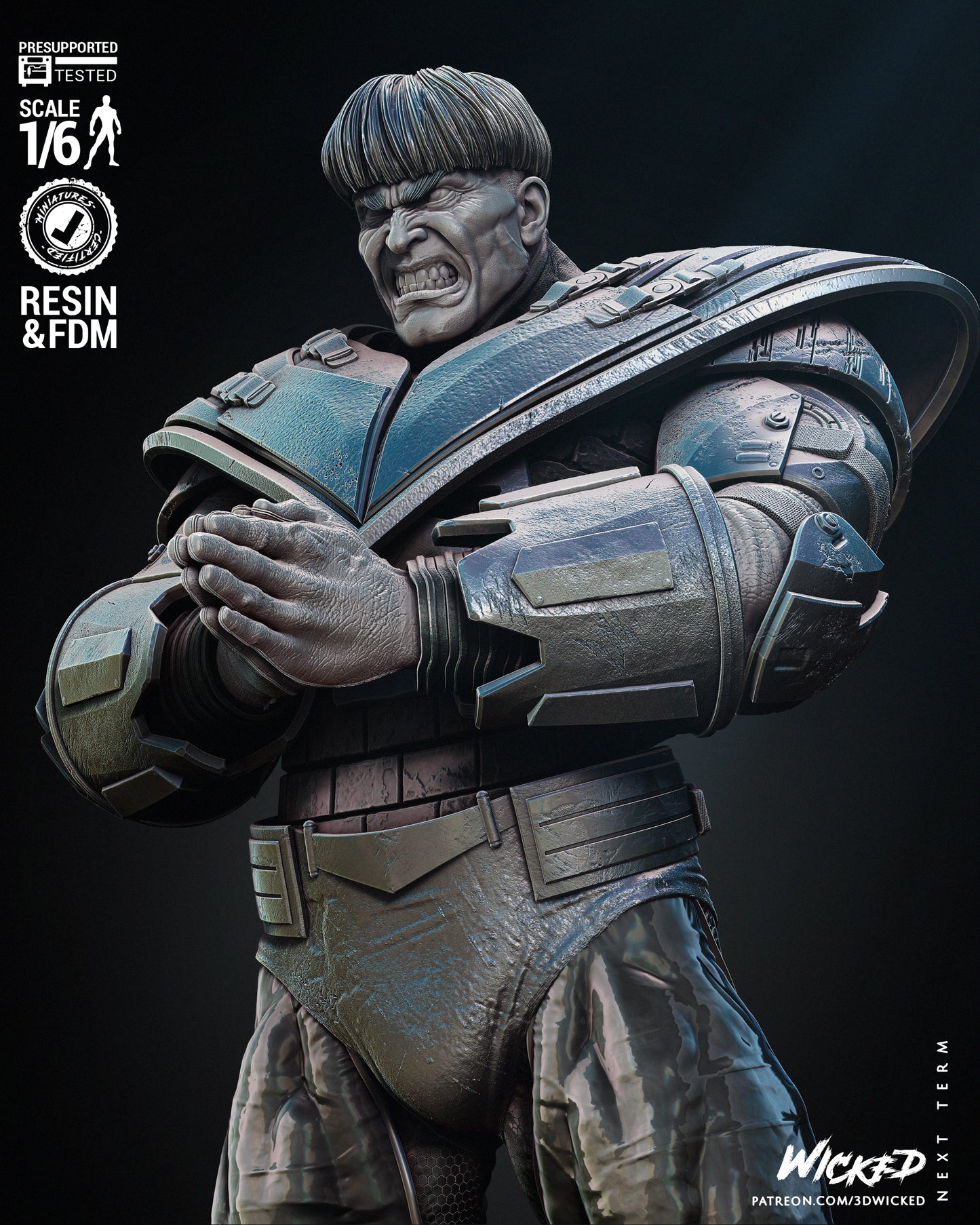 Marvel War Statue