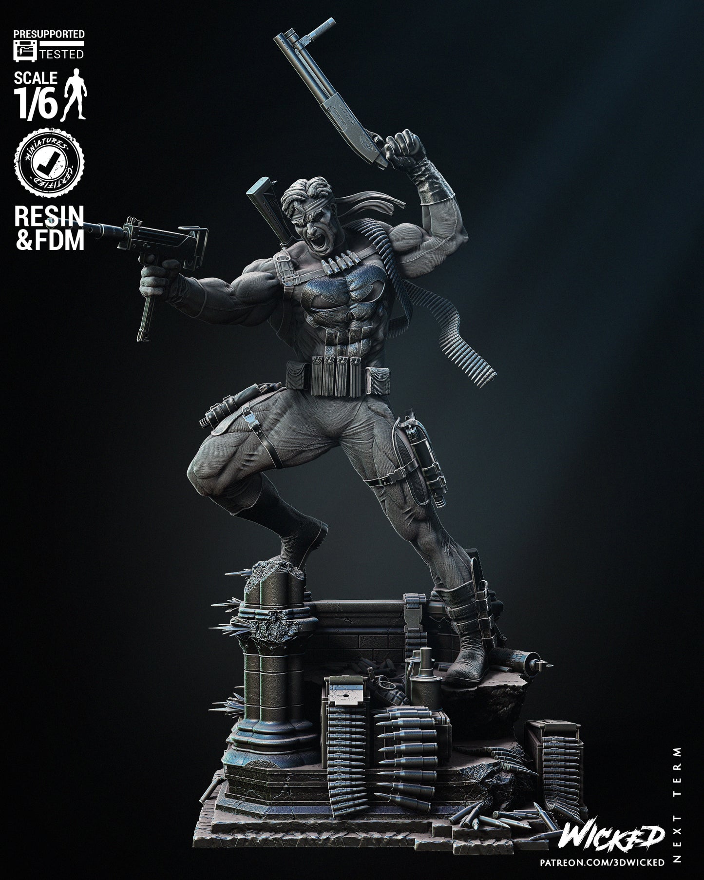 Marvel Punisher 2024 Statue