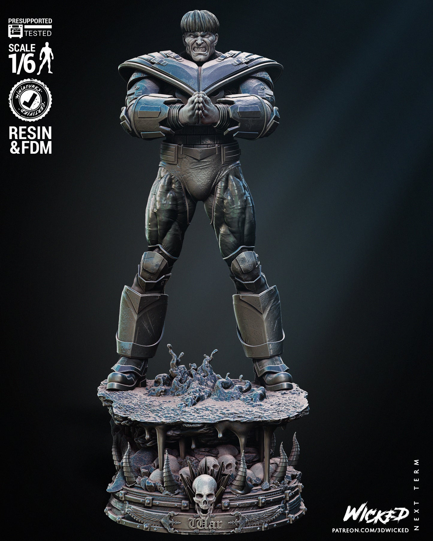 Marvel War Statue