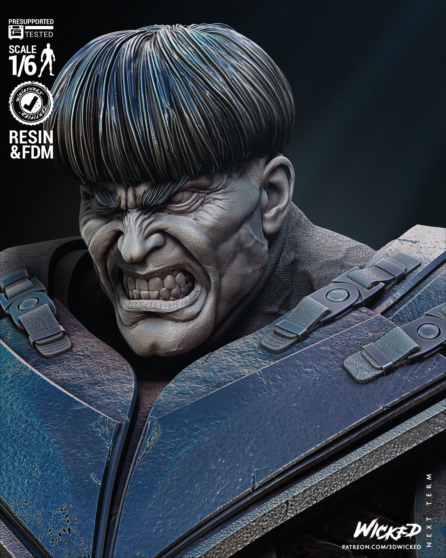Marvel War Statue
