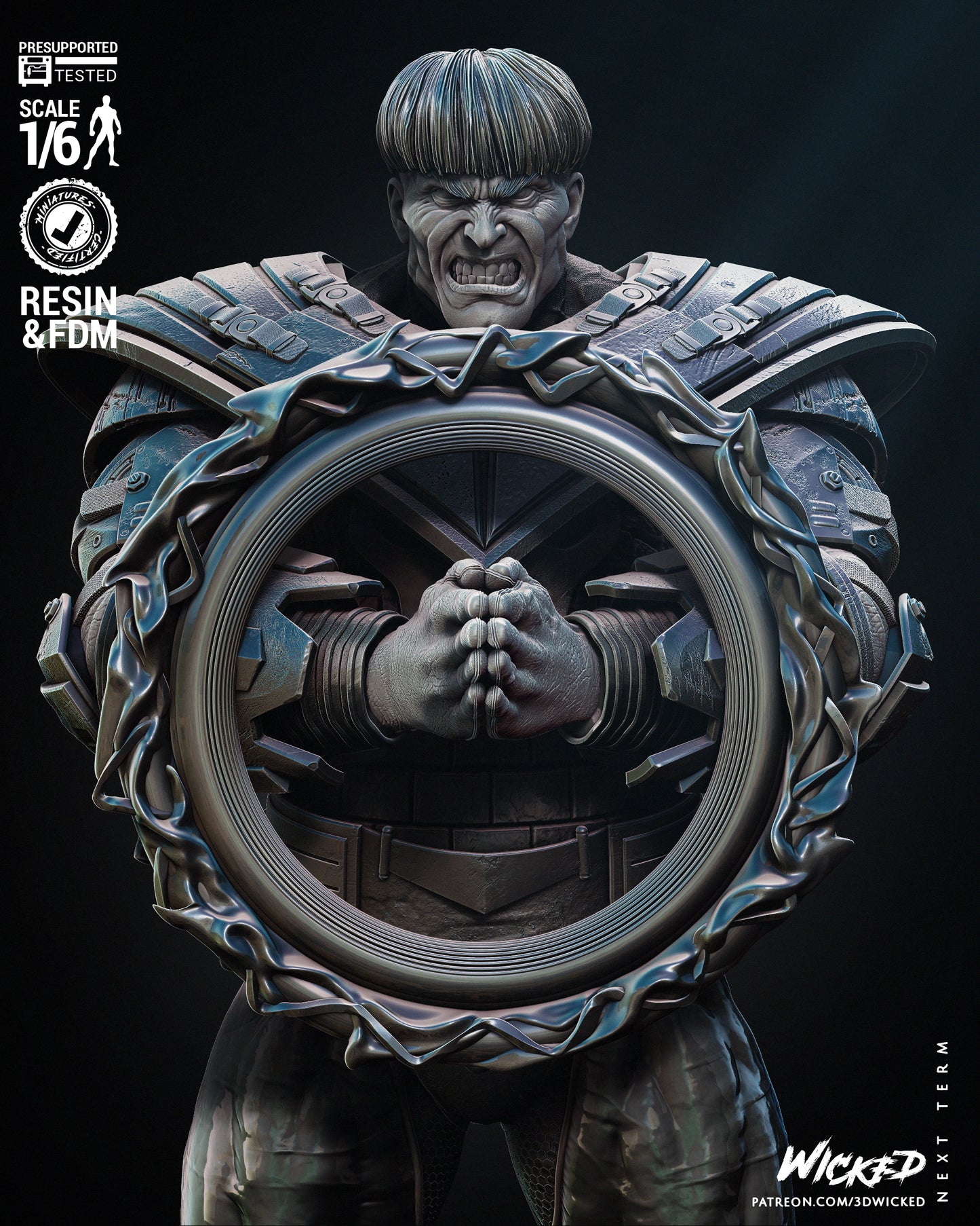 Marvel War Statue