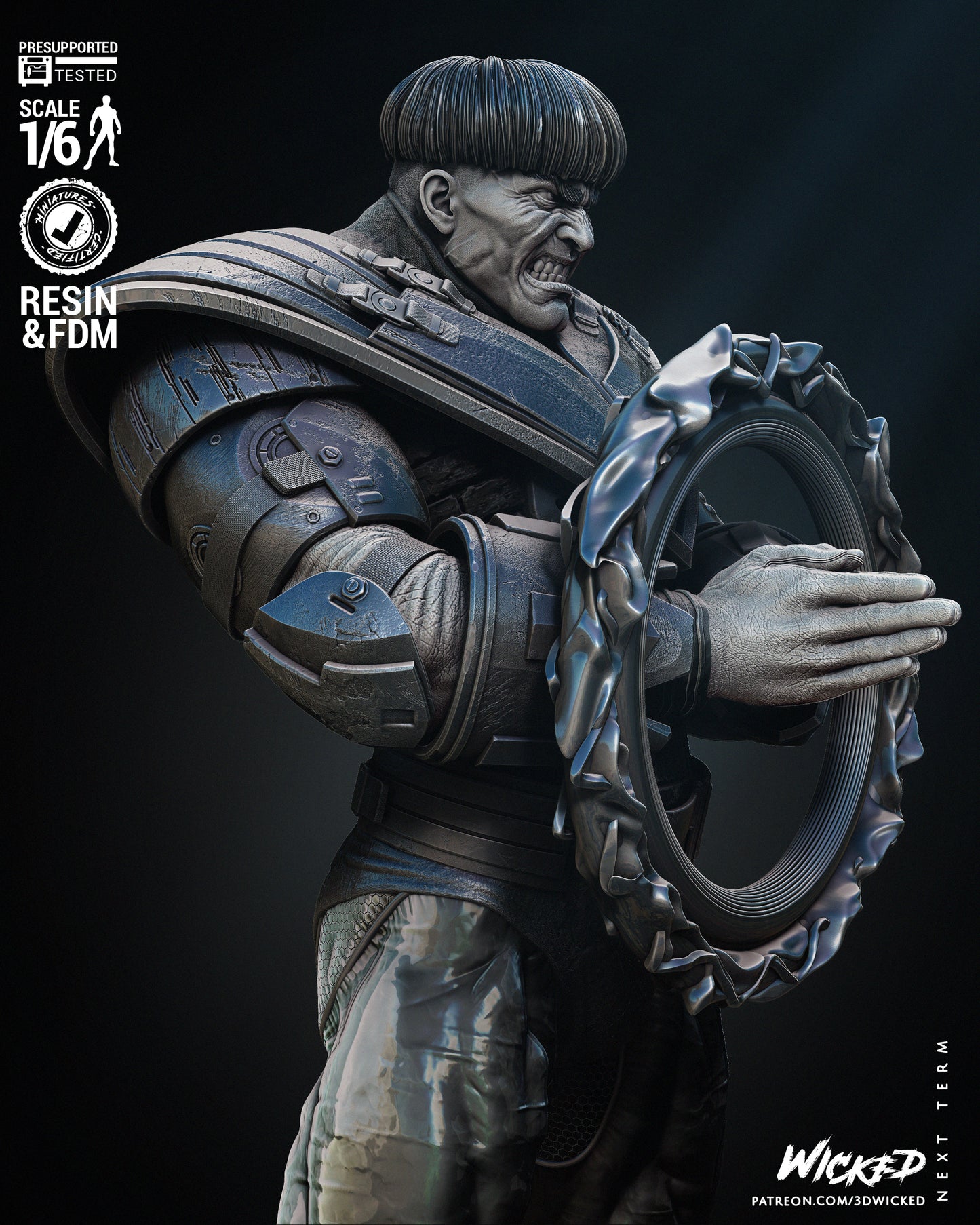 Marvel War Statue