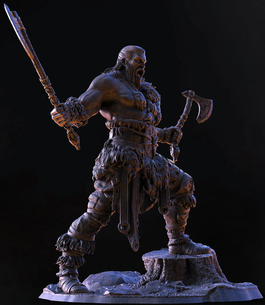 Freki - The Boarheaded Statue