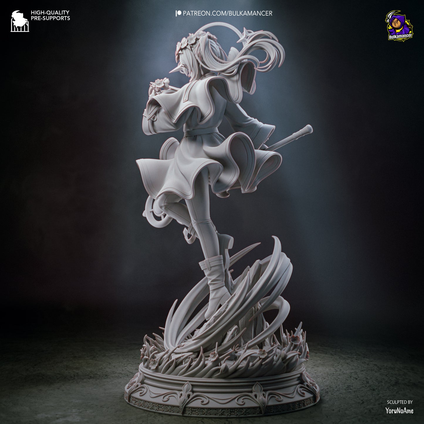 Frieren Statue 3D-Printed Kit