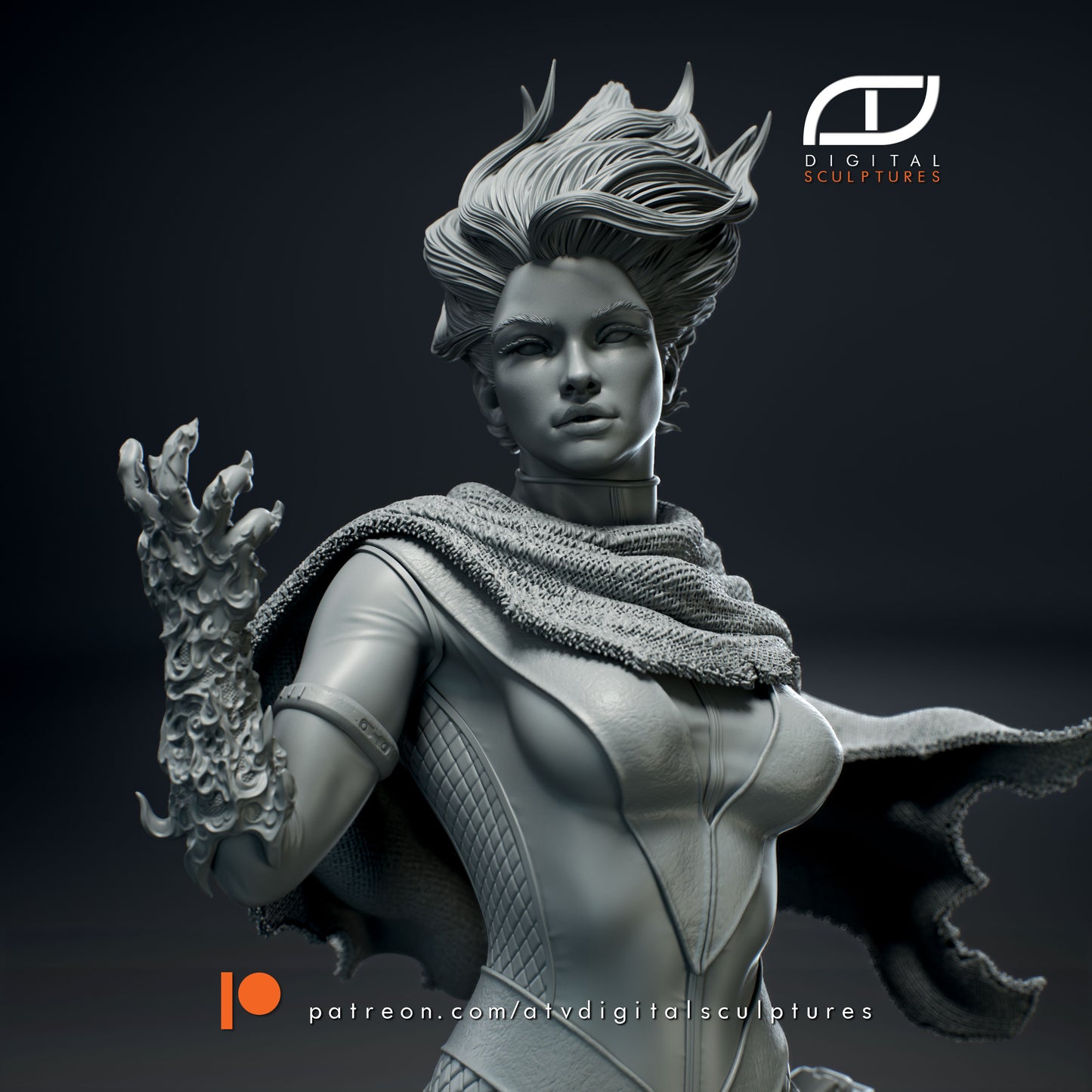 Hope Summers Statue 3D-Printed Kit