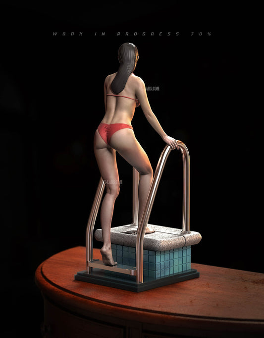 Phoebe Cates - Fast Times Statue