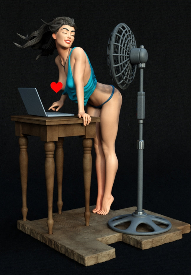 Summer Girl Statue