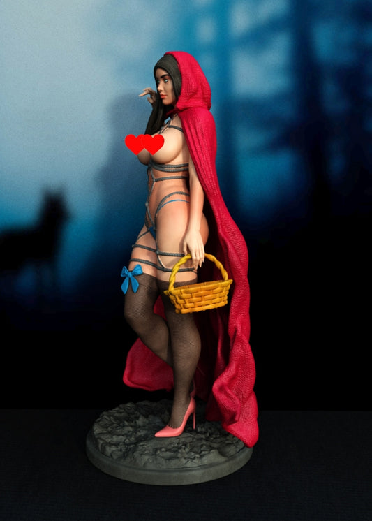 Red Riding Hood Statue 3D-Printed Kit